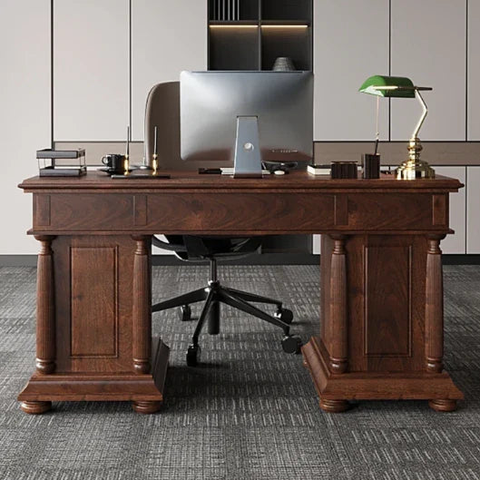 Solid Wood Office Desks | Computer & Study Desks Online
