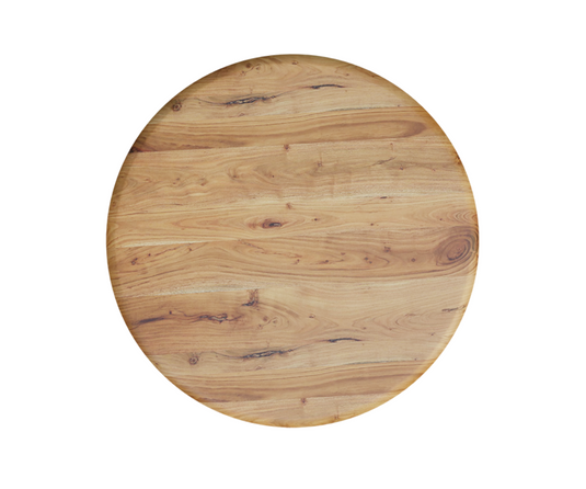 Selene Solid Wood Round Coffee Table | Living Room Coffee Table