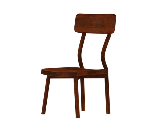 Charming Solid Wood Dining Chairs Set of 2