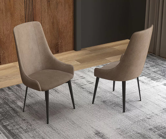 Velorise Upholstered Dining Chairs (Set of 2)