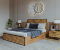 Serene Bed With Bedside Table | Bedroom Set