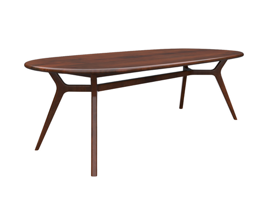 Opulent Solid Wood Dining Table