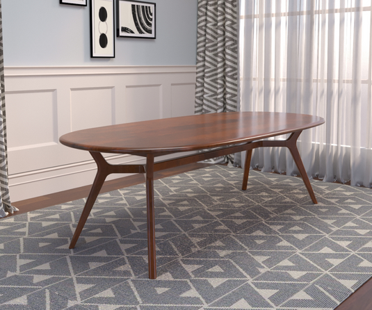 Opulent Solid Wood Dining Table