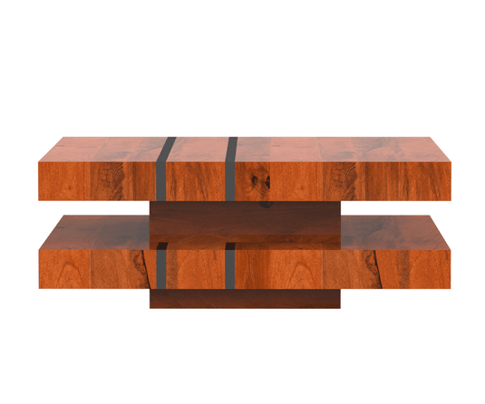 Arbora Luxury Solid Wood Square Coffee Table