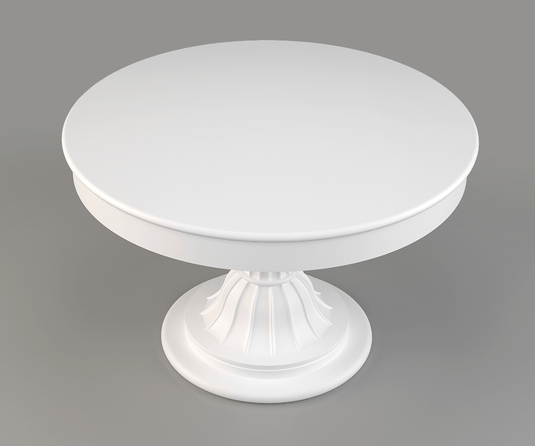 Azylo Luxury Solid Wood Round Dining Table