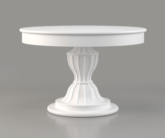 Azylo Luxury Solid Wood Round Dining Table