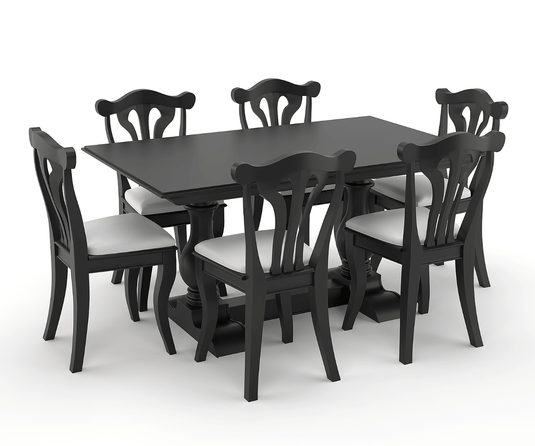 Callenbridge Extendable Double Pedestal Dining Set