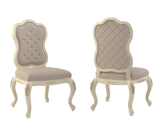 Celestiva Luxury Upholstered Dining Chair Set of 2