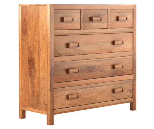 Zephyr Solid Wood Drawer Chest