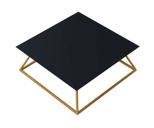 Eccentric Solid Wood Square Coffee Table