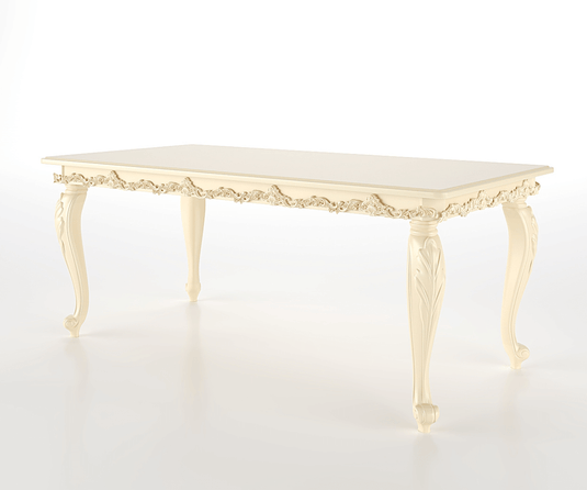 Oxfordian Odyssey Solid Wood Luxury Dining Table