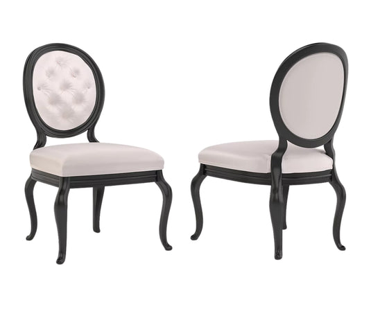 Ryvox Luxury Upholstered Dining Chair Set of 2