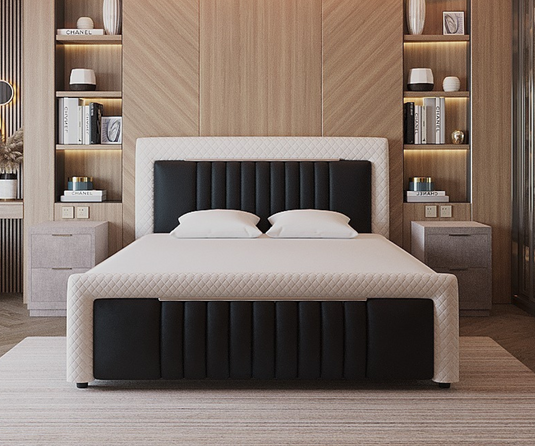 Plush Upholstery King Size Bed Set | Bedroom Set