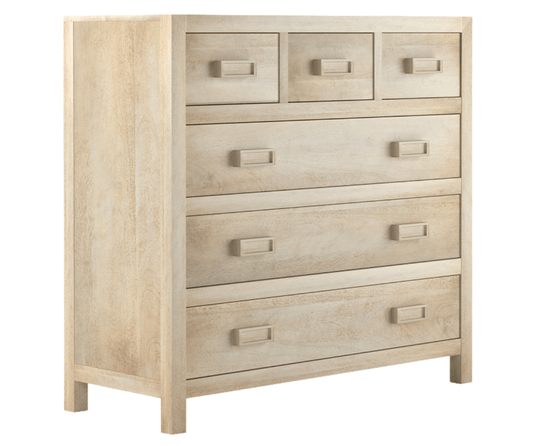 Zephyr Solid Wood Drawer Chest
